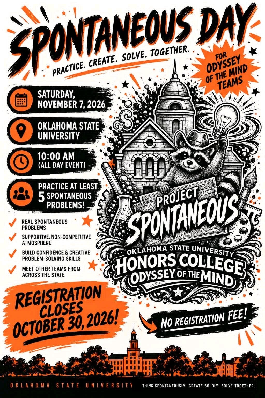 Spontaneous Workshop poster